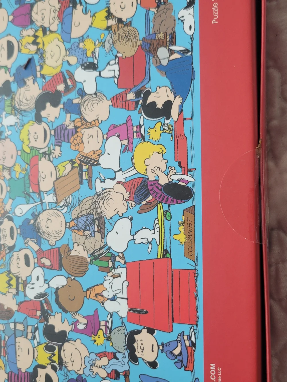 Peanuts Vintage 1000-Piece Puzzle - Red Box